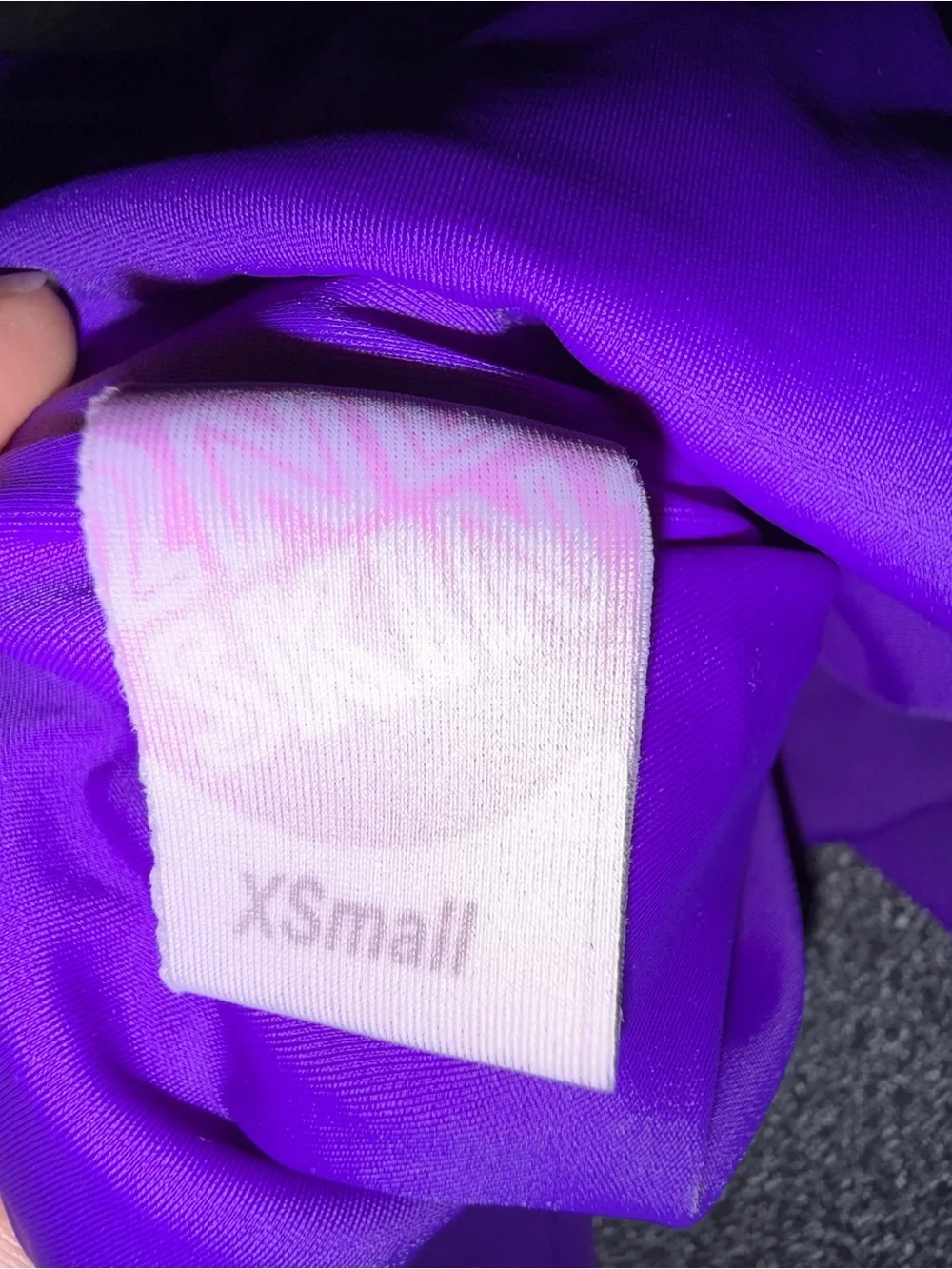 2nd Skin Purple Halter Jumpsuit Unitard Size Child X-Small